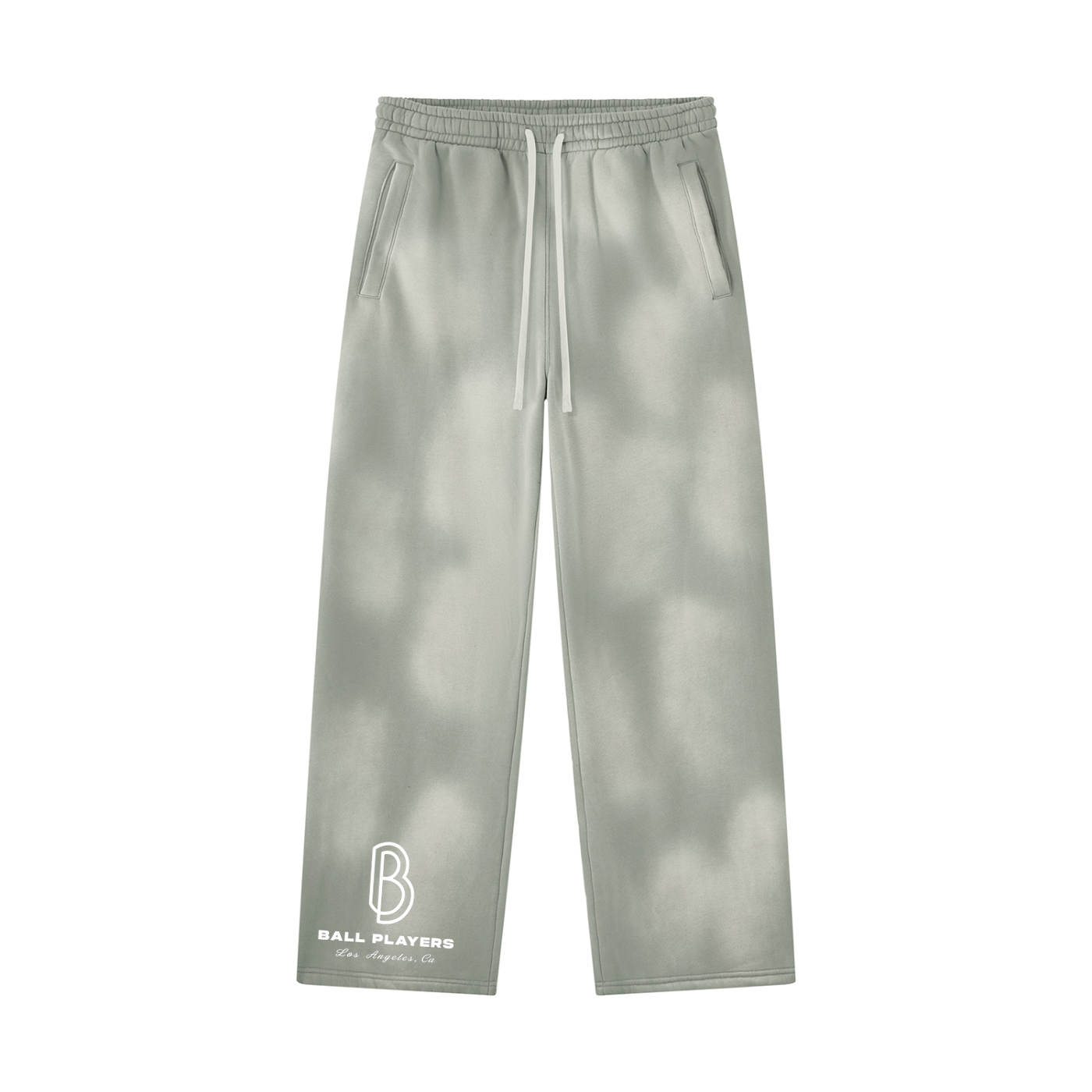 Sunfade Wide Leg Fleece Sweatpants