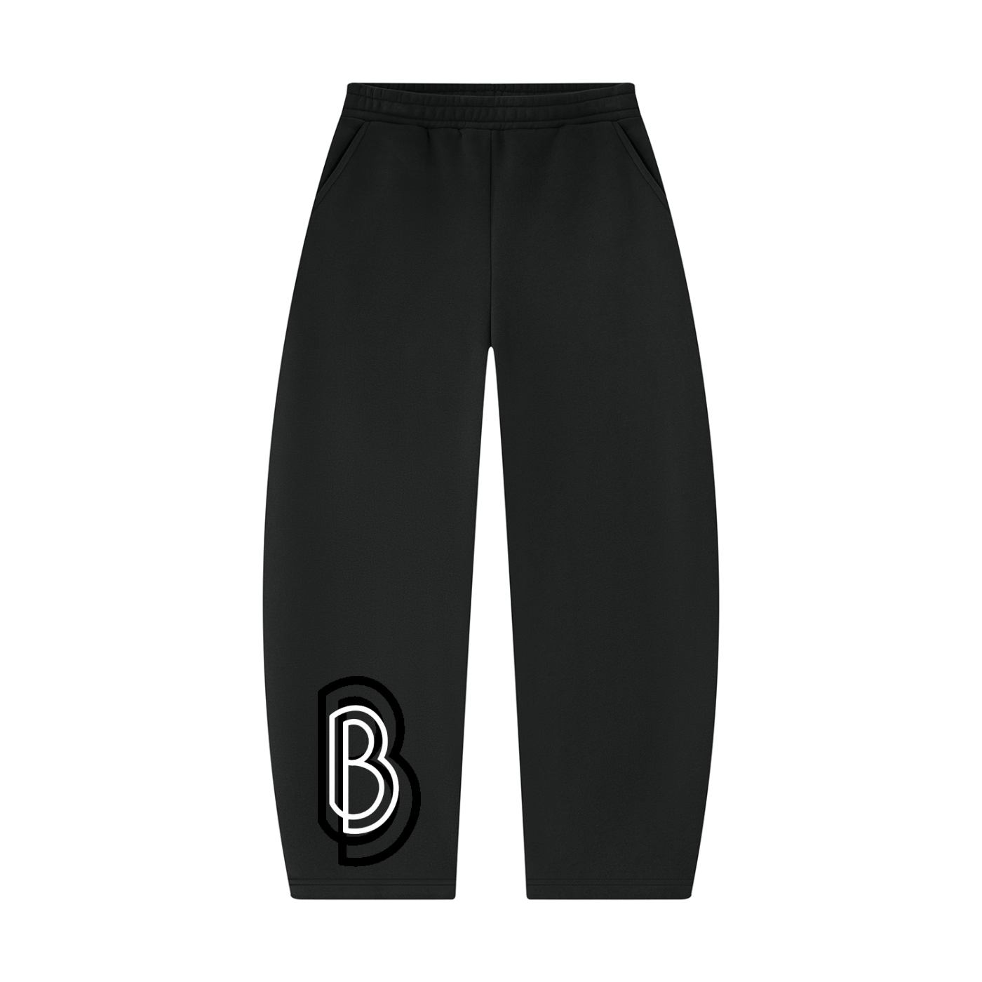 Mens Barrel Leg Sweatpants