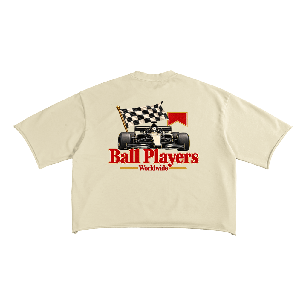 French Terry Raw Edge T-Shirt