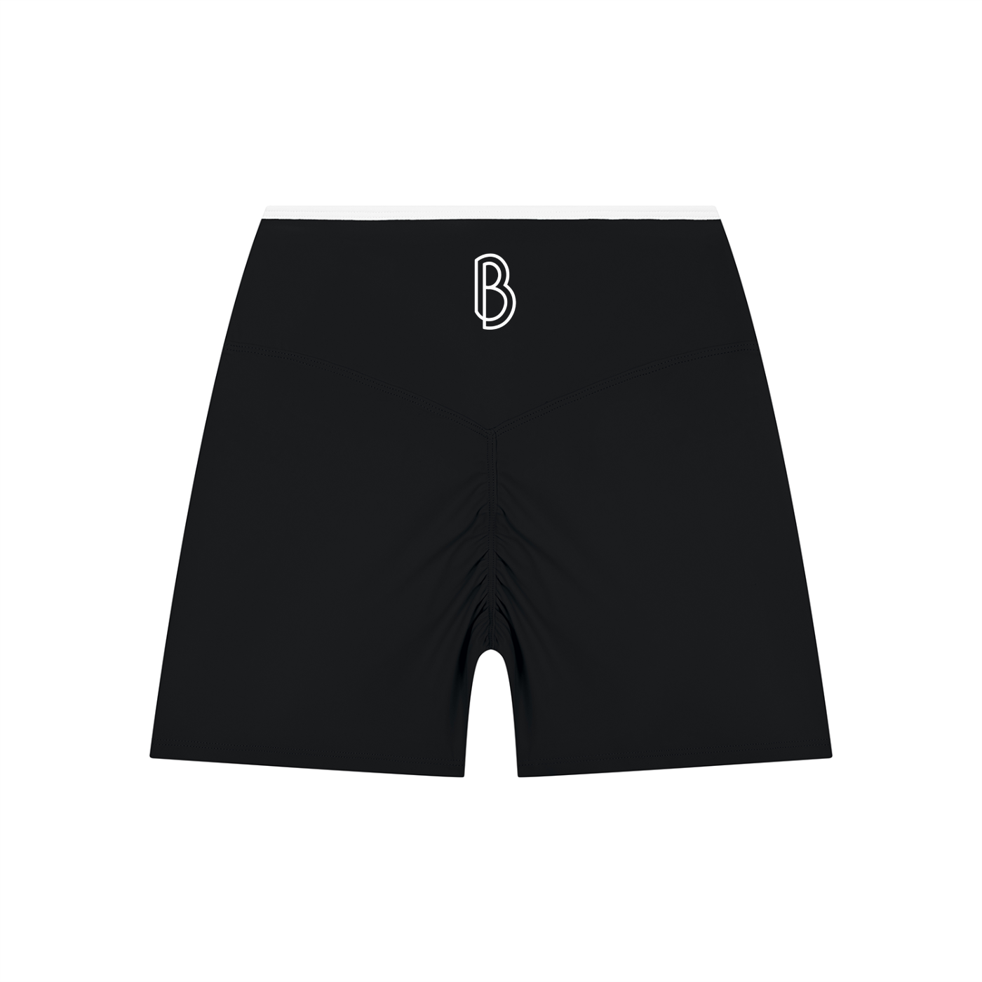 Women’s High Rise Color Block Yoga Shorts