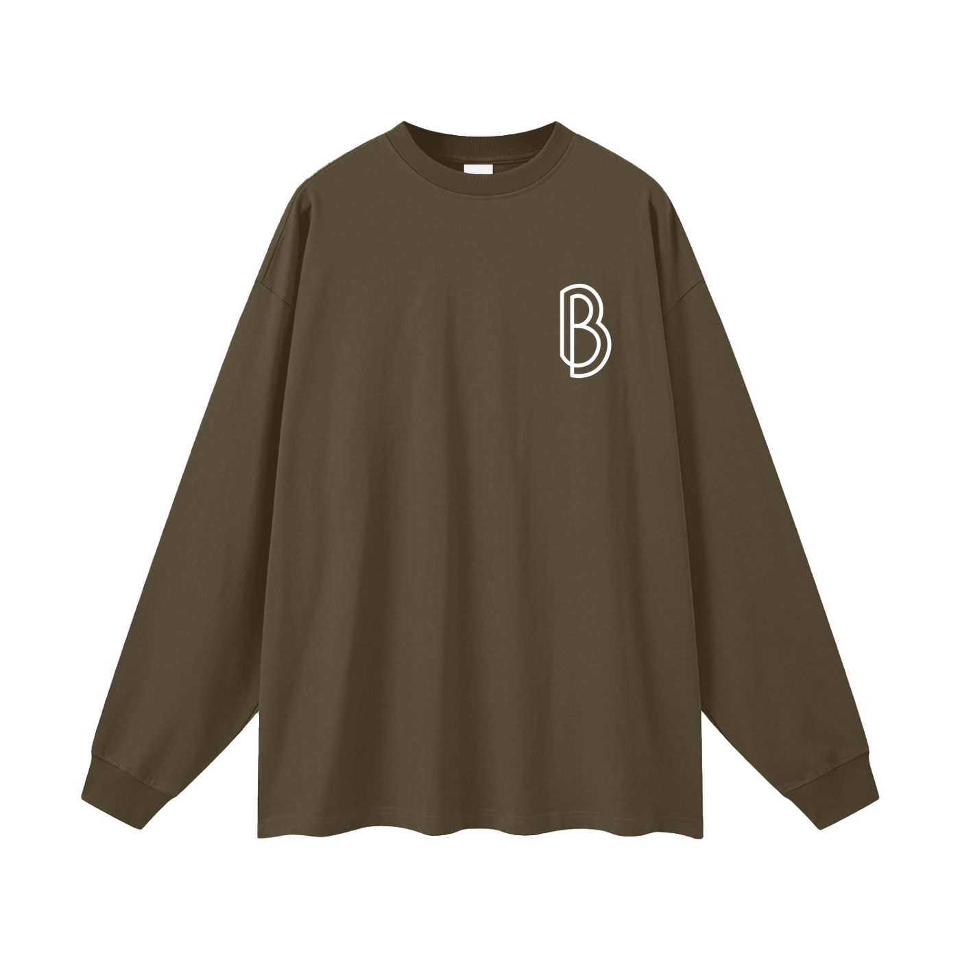 Oversized Mens Long Sleeve T-Shirt