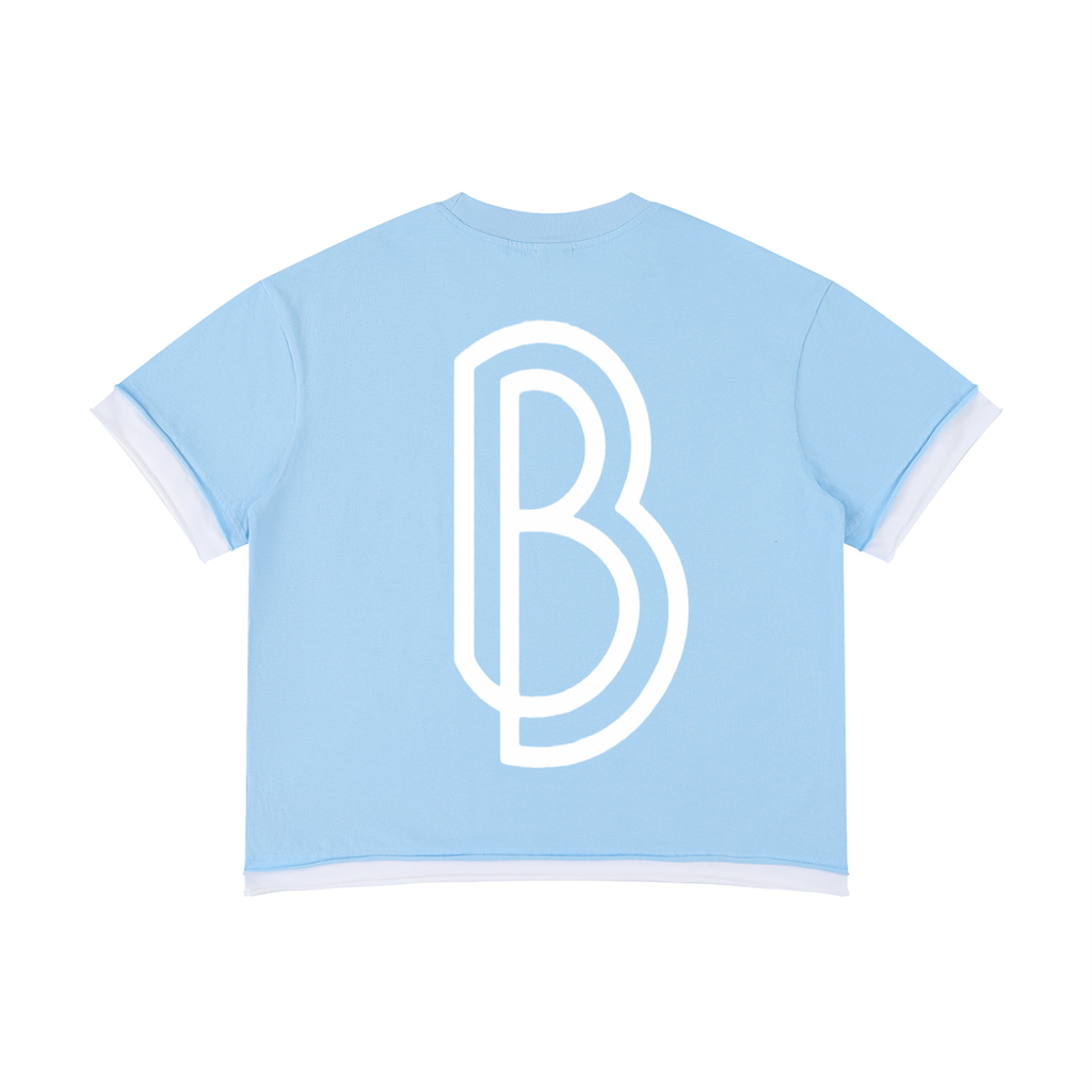 Boxy Color Block T-Shirt