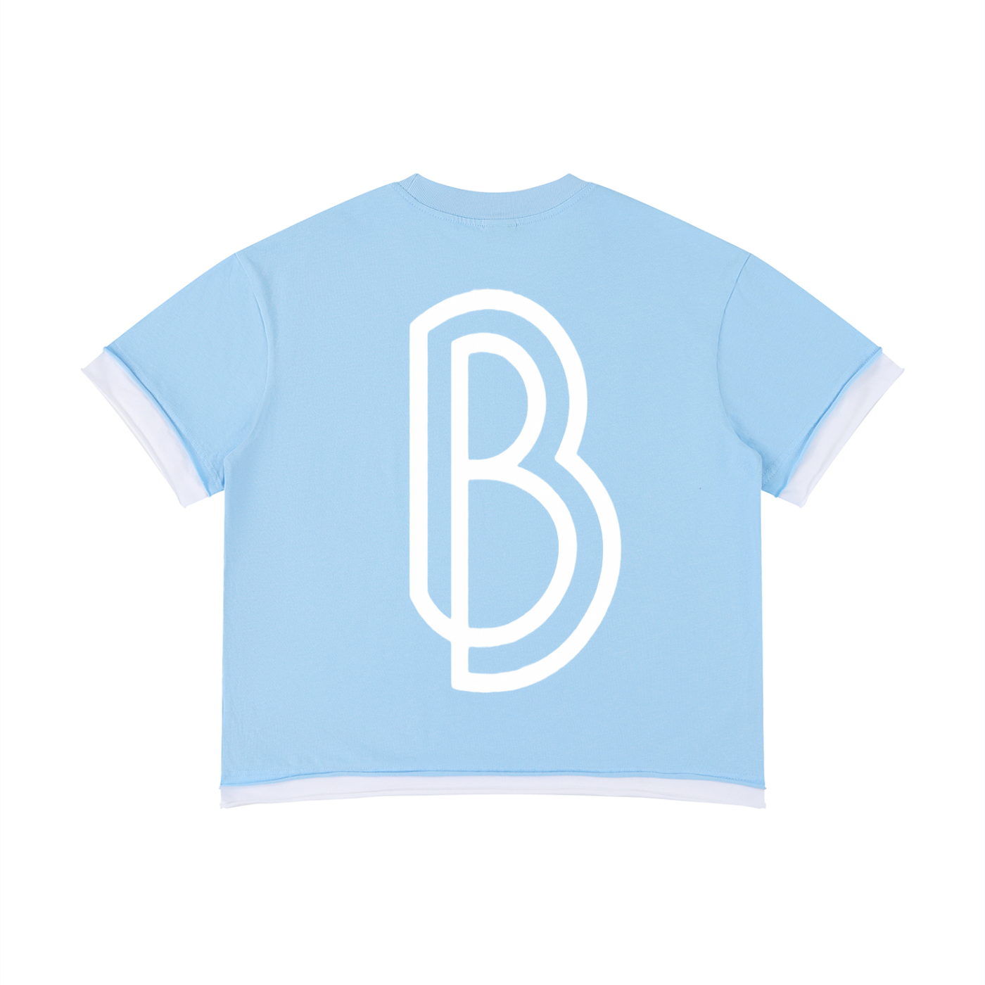 Boxy Color Block T-Shirt