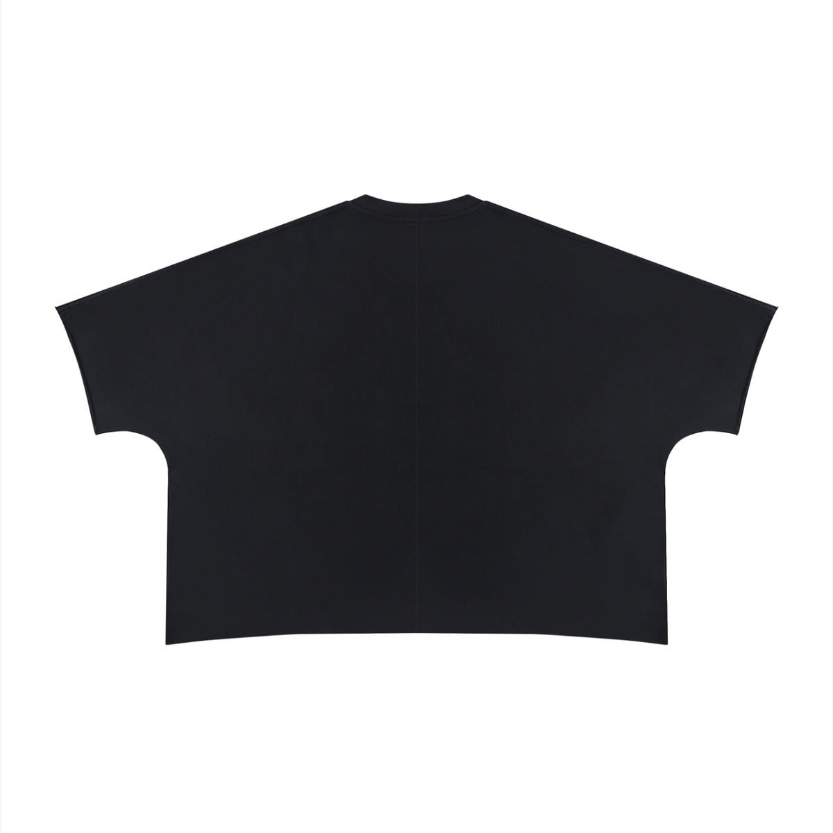 Unisex Heavyweight Boxy Raw Edge T-Shirt