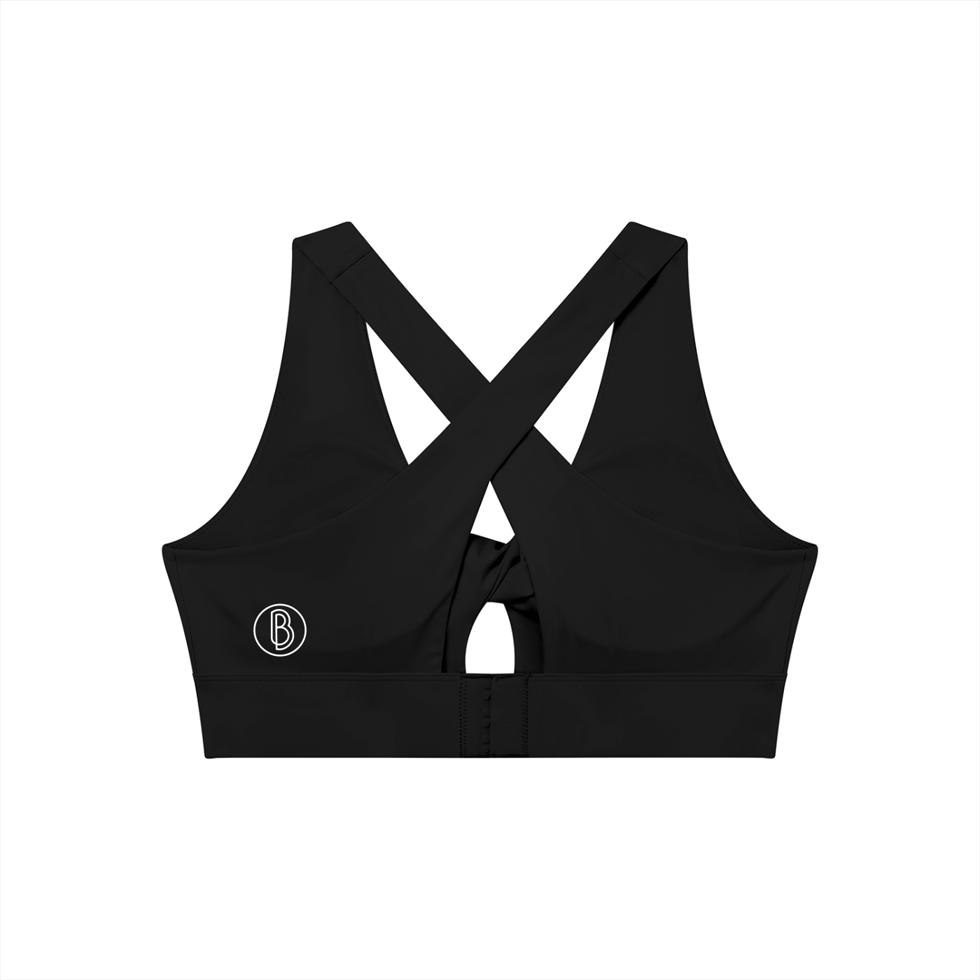 Women's Twist Front V-Neck Sports Bra