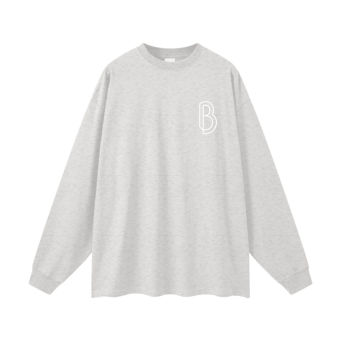 Oversized Mens Long Sleeve T-Shirt