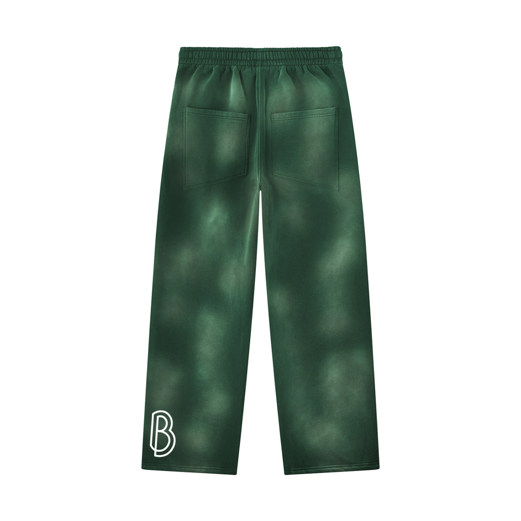 Sunfade Wide Leg Fleece Sweatpants