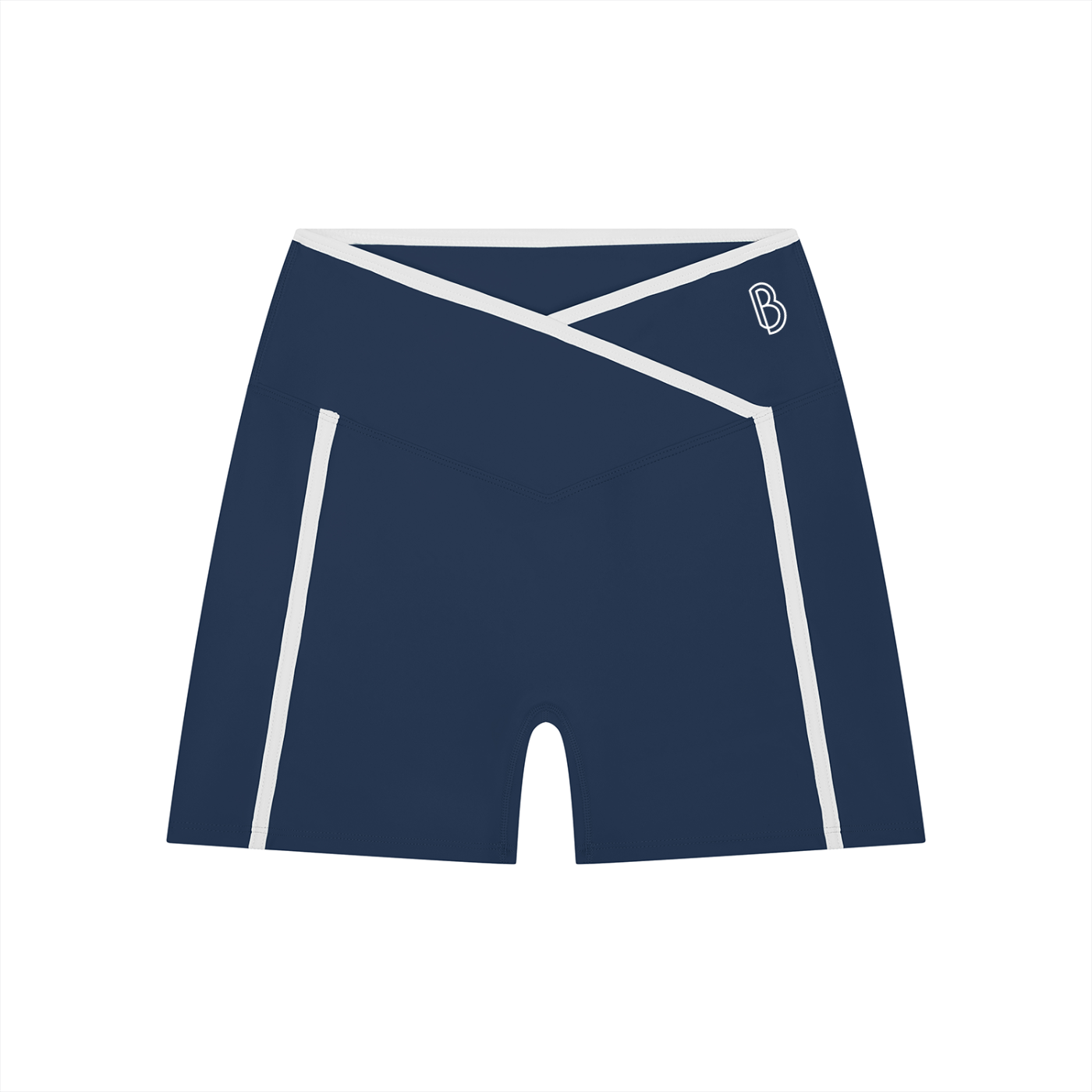 Women’s High Rise Color Block Yoga Shorts