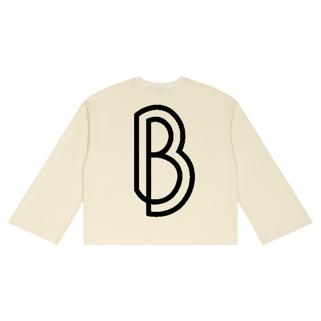 Waffle Raw Edge T-Shirt