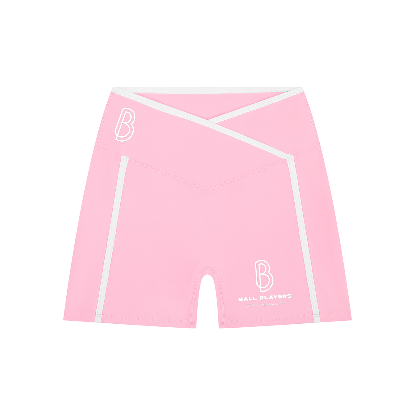 Women’s High Rise Color Block Yoga Shorts