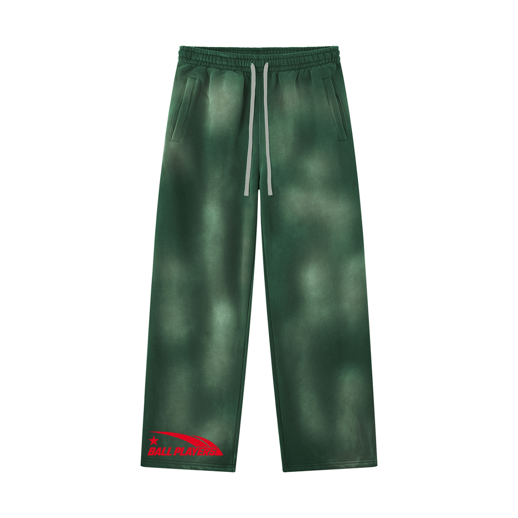 Unisex Sunfade Wide Leg Fleece Sweatpants