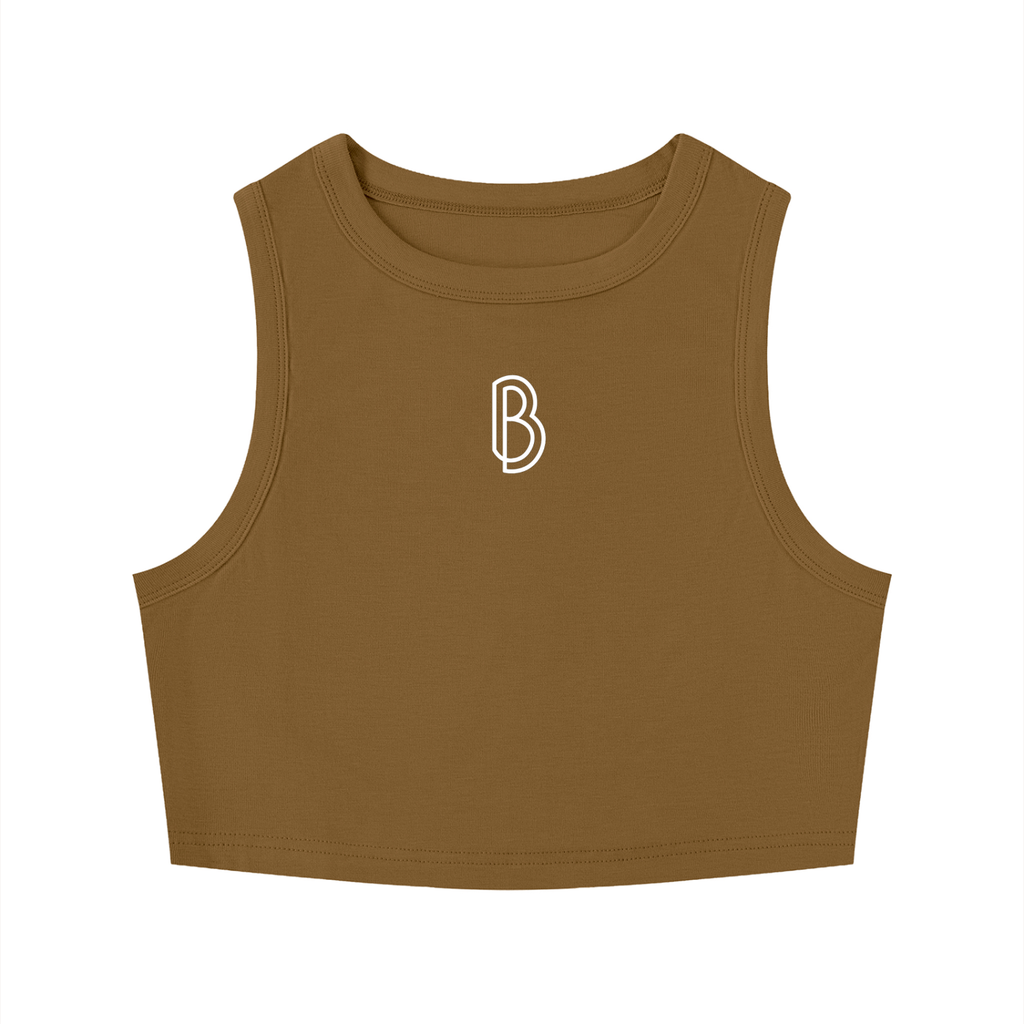 Women's Tight Crewneck Crop Tank Top