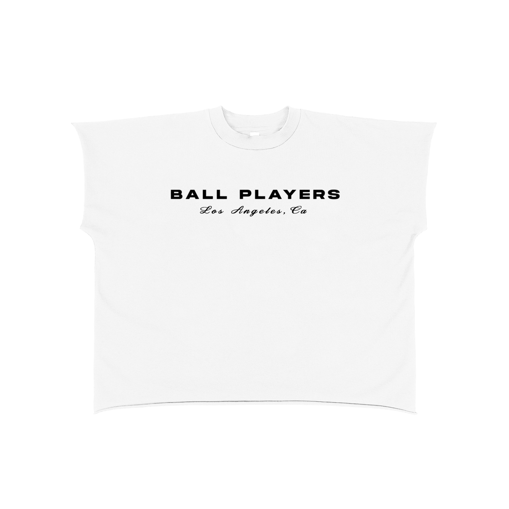 Raw Edge Boxy Non-Shrink T-Shirt