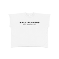 Raw Edge Boxy Non-Shrink T-Shirt