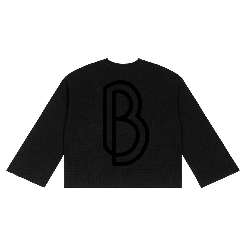 Waffle Raw Edge T-Shirt