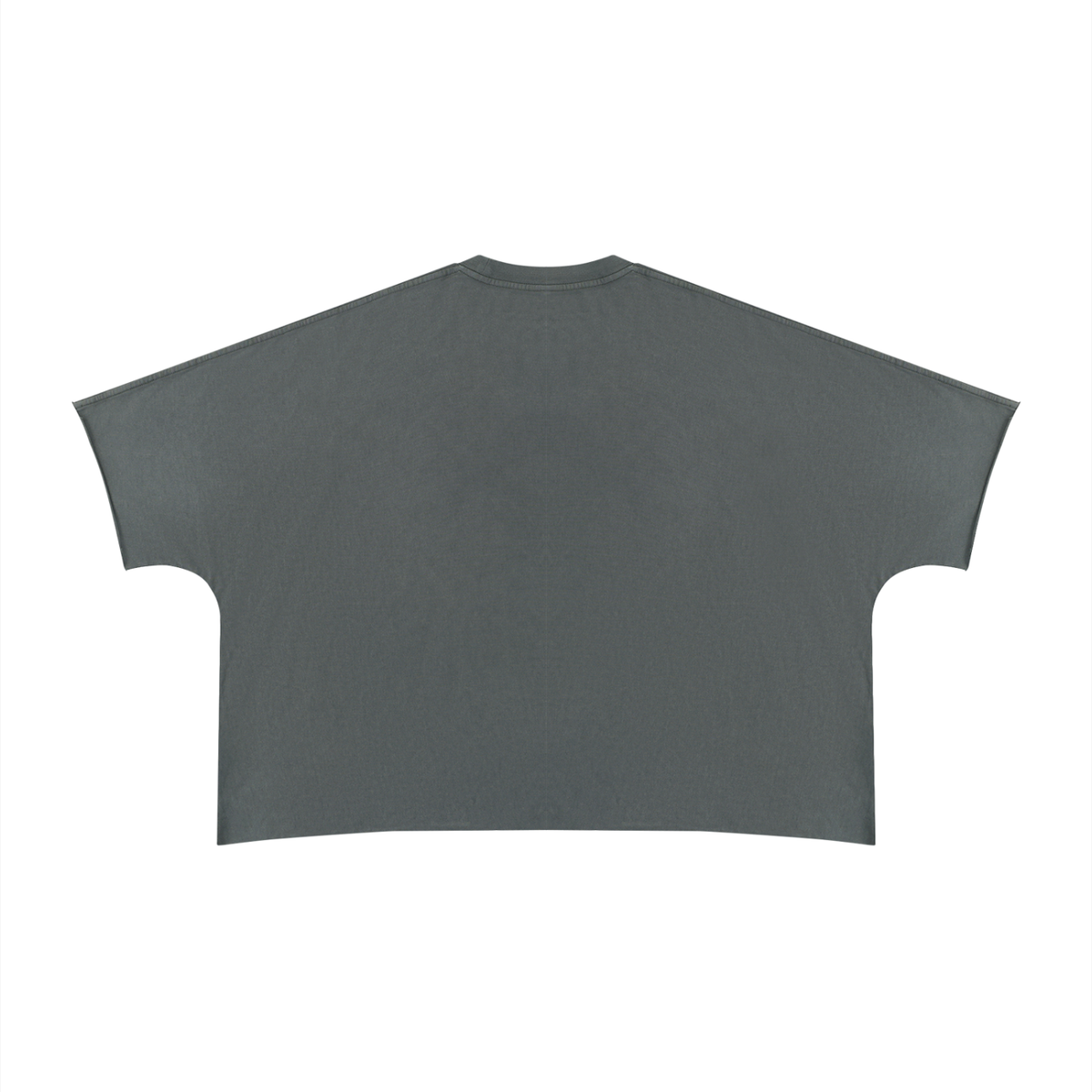 Unisex Heavyweight Boxy Raw Edge T-Shirt