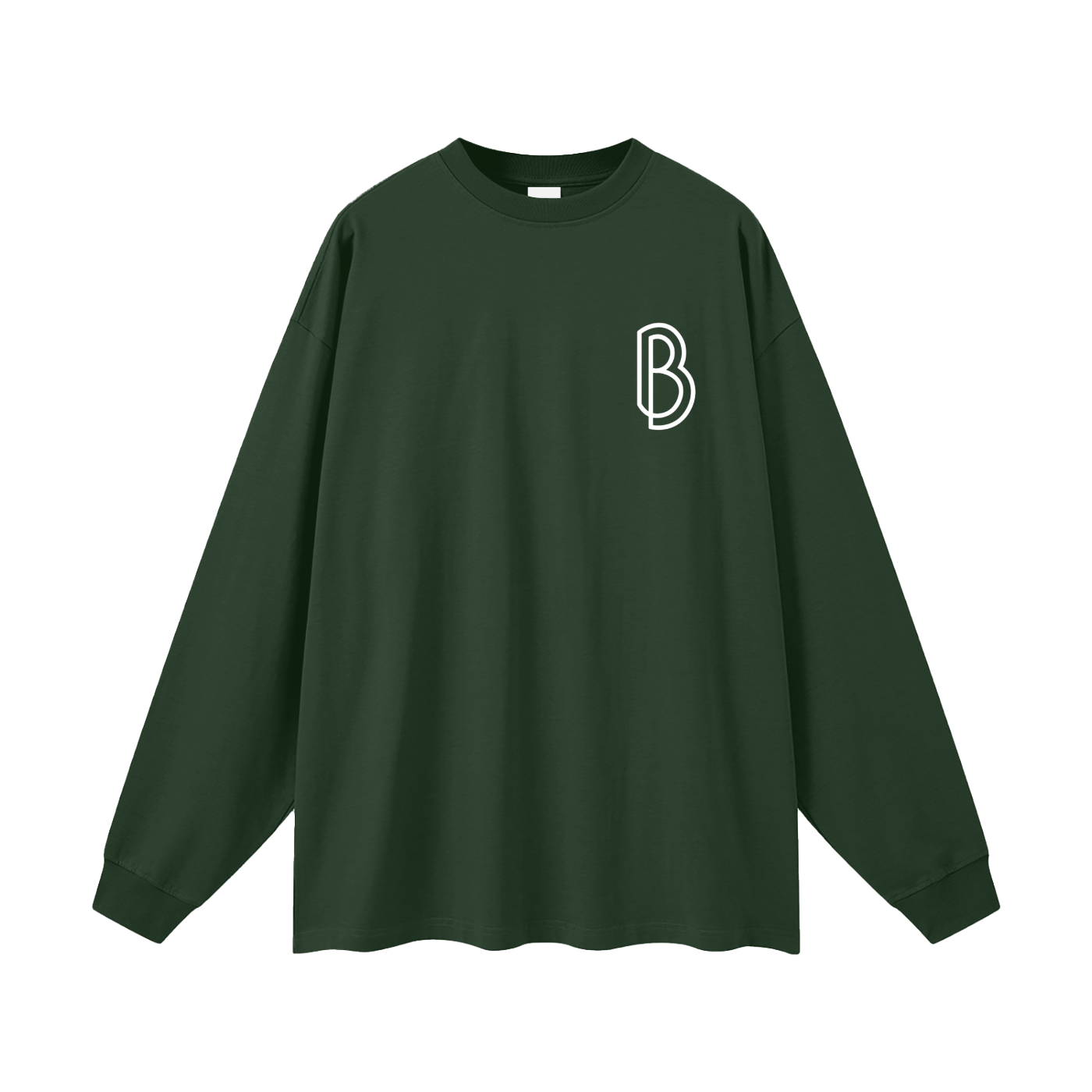 Oversized Mens Long Sleeve T-Shirt