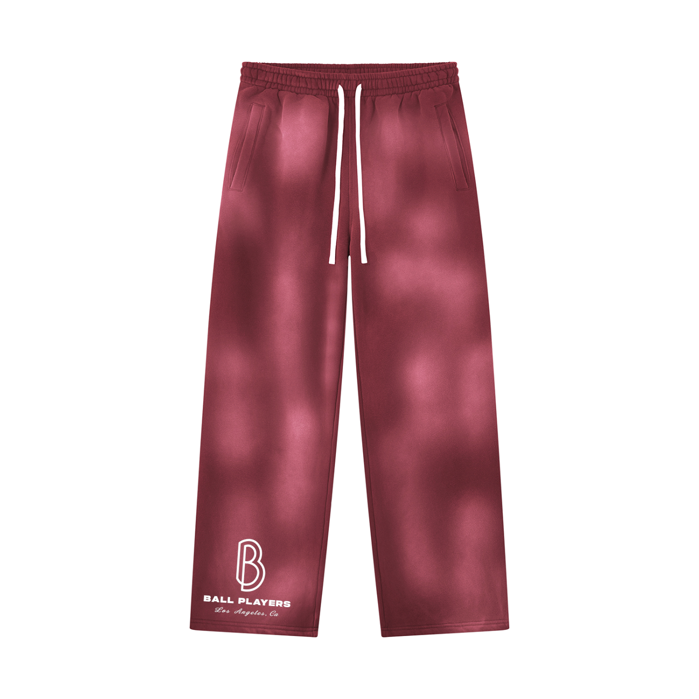 Sunfade Wide Leg Fleece Sweatpants