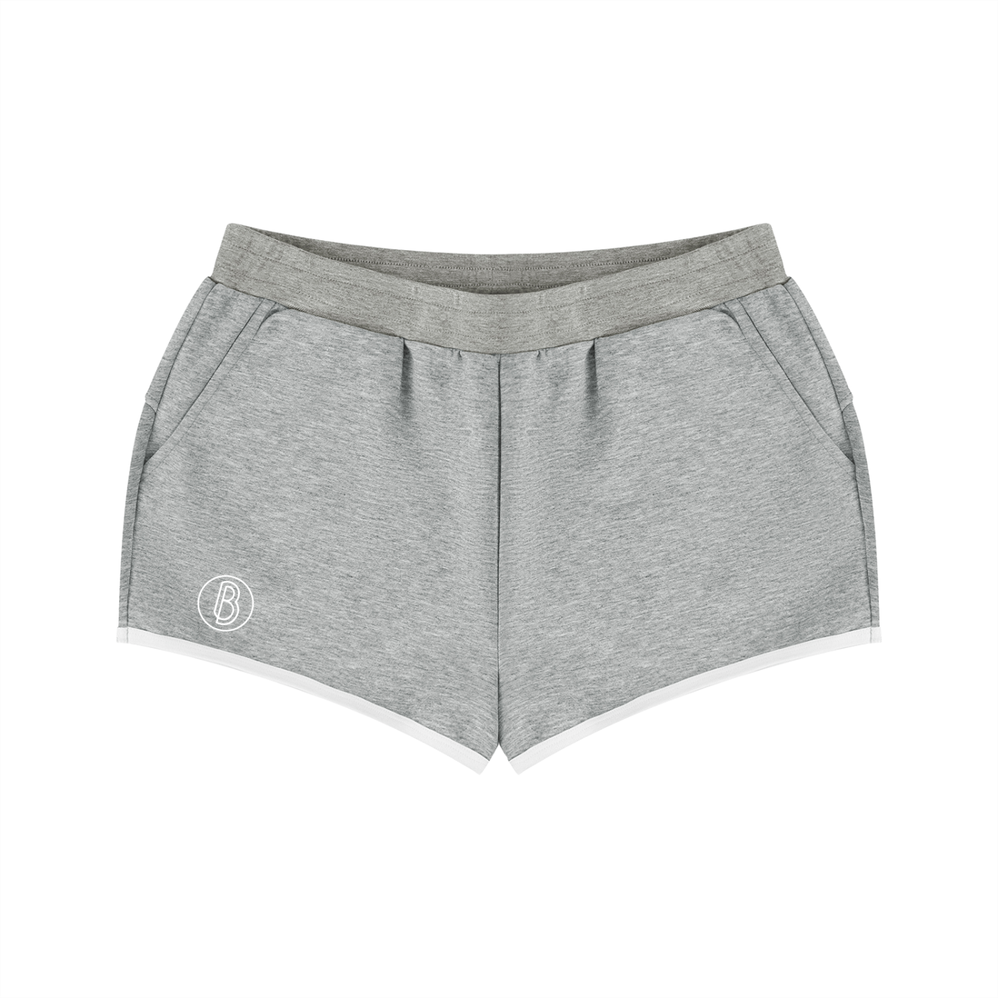 Women's Retro Contrast Binding Shorts