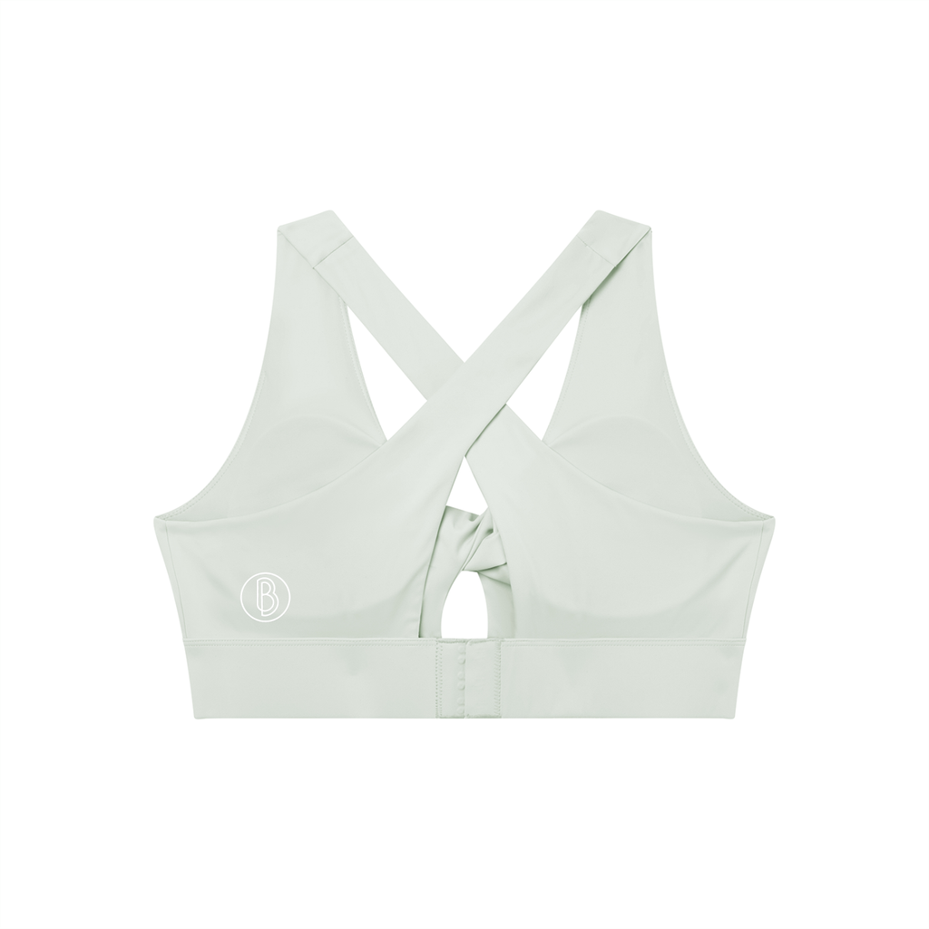 Women's Twist Front V-Neck Sports Bra
