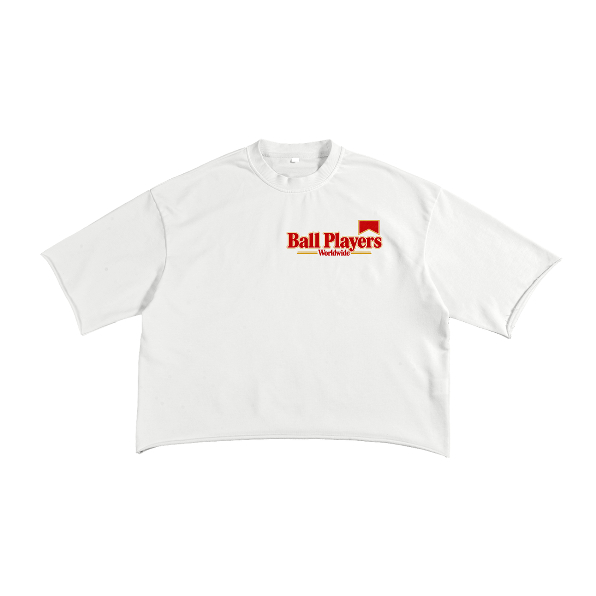 French Terry Raw Edge T-Shirt