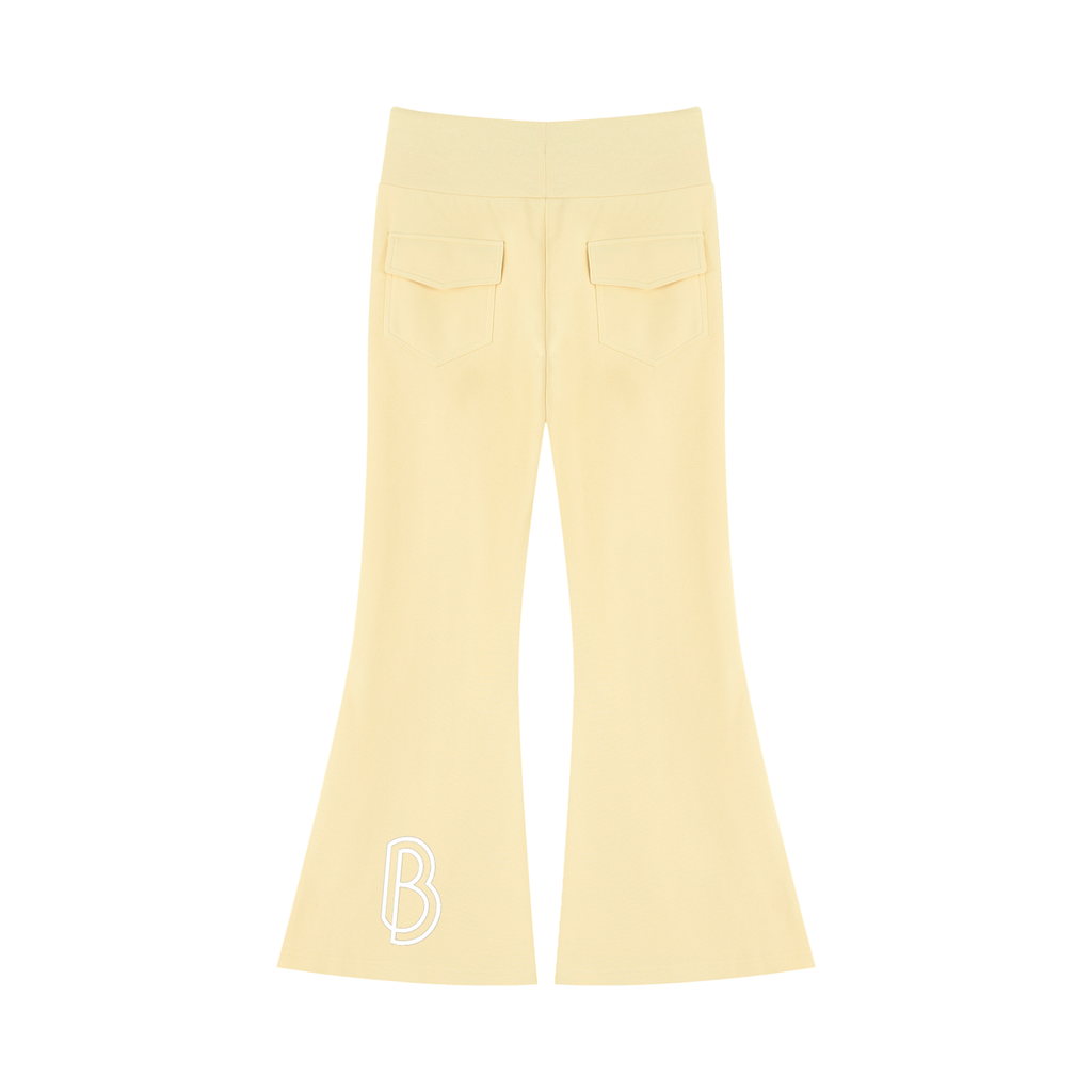 Women's Drawstring Flared Leg Pants