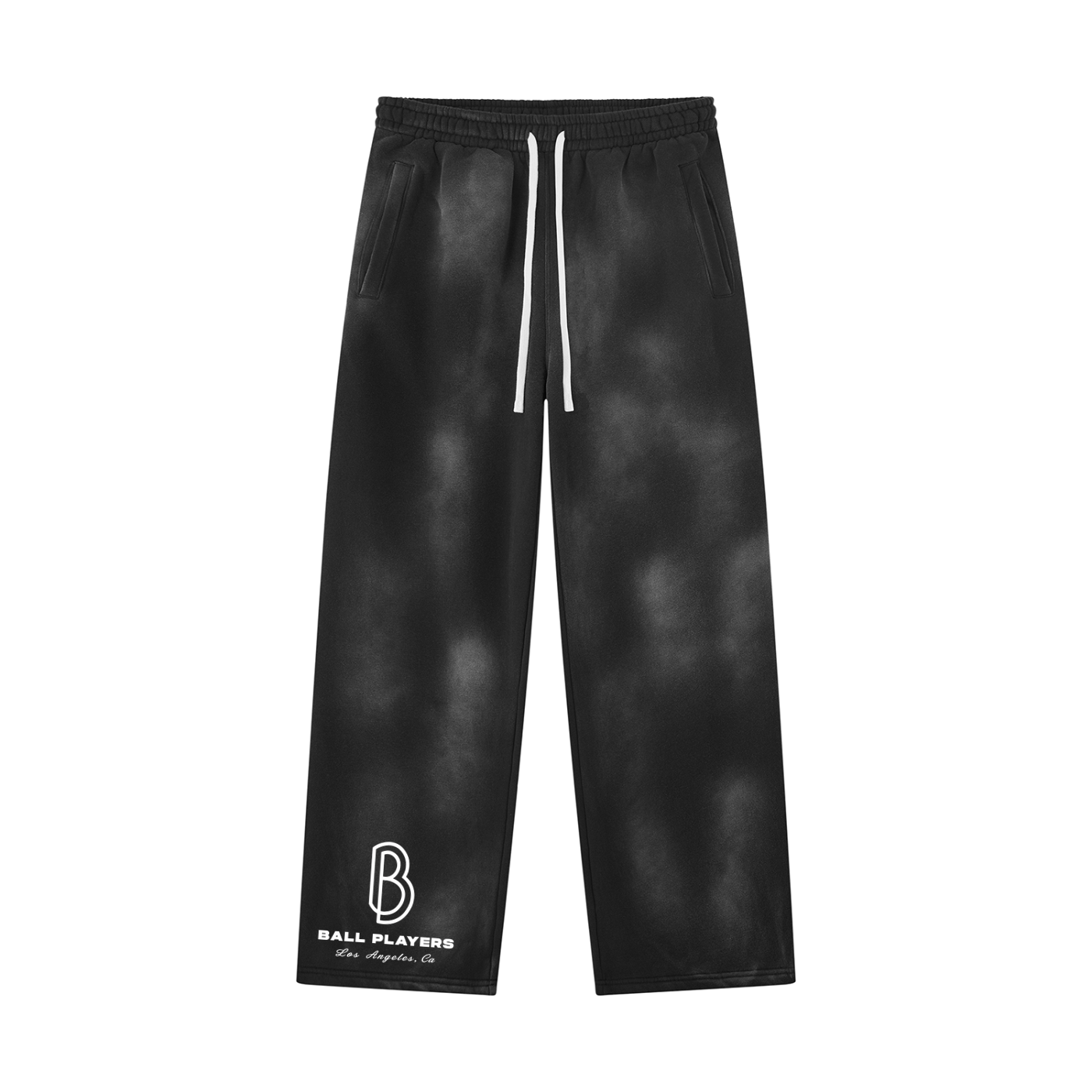 Sunfade Wide Leg Fleece Sweatpants
