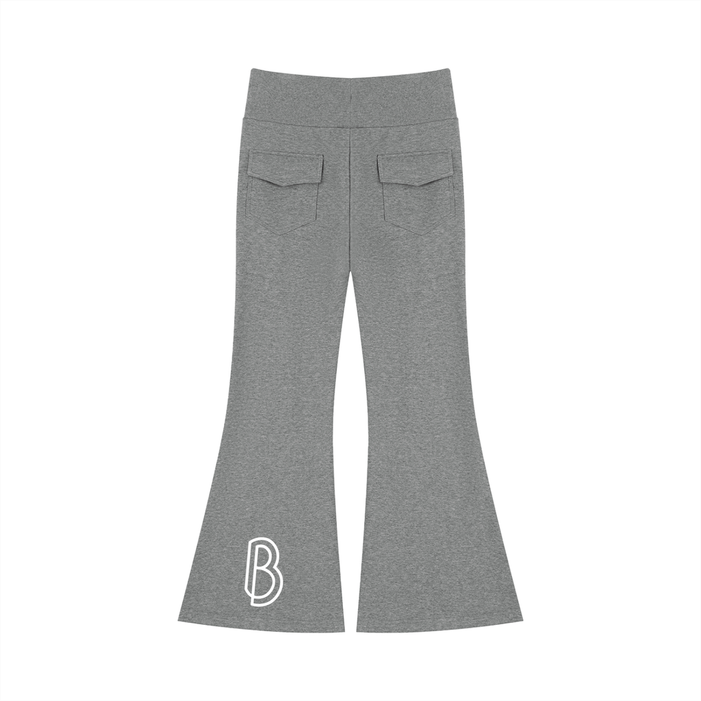 Women's Drawstring Flared Leg Pants