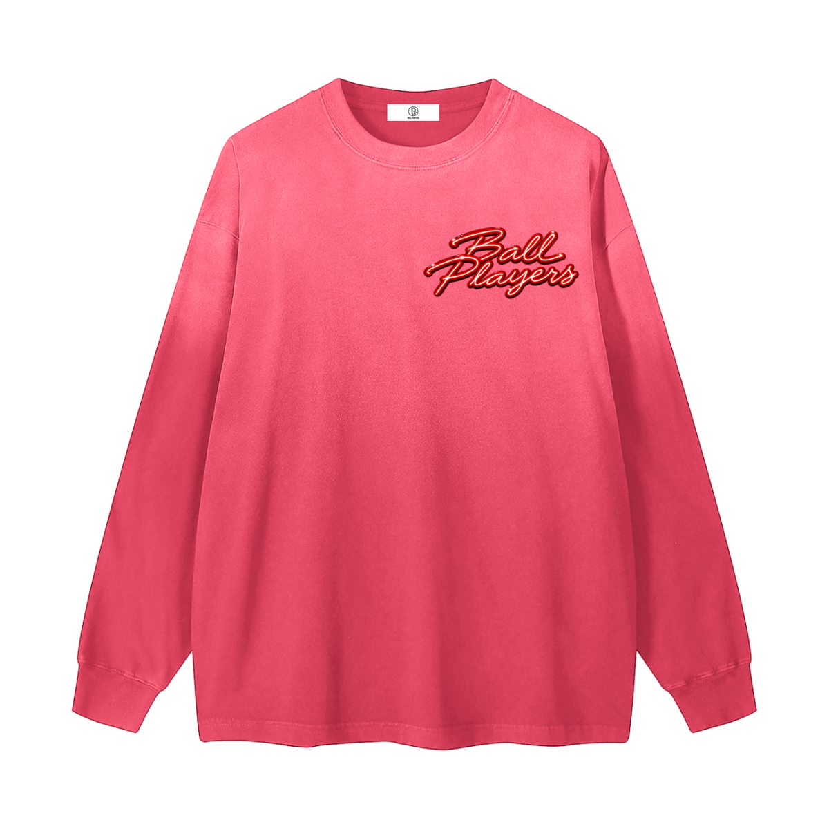 Gradient Washed Long Sleeve T-Shirt