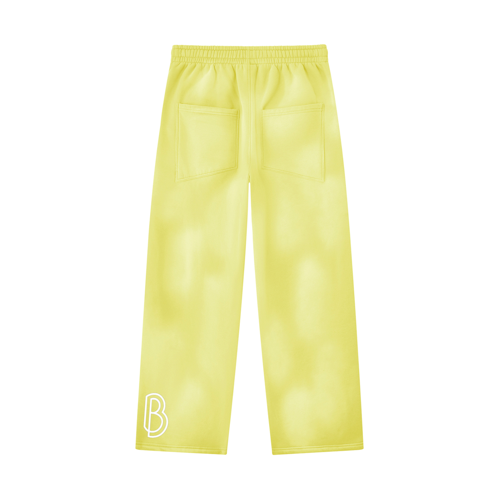 Sunfade Wide Leg Fleece Sweatpants