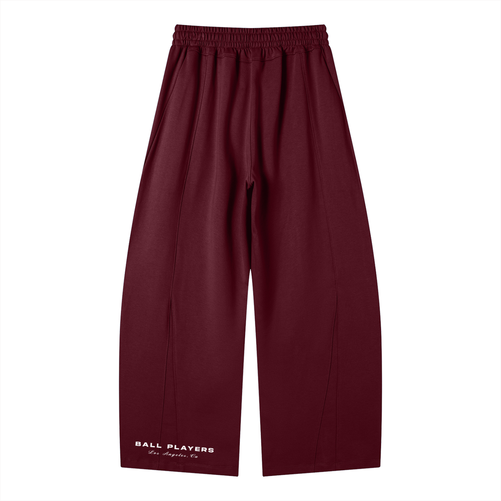 Heavyweight Wide Leg Panel Sweatpants
