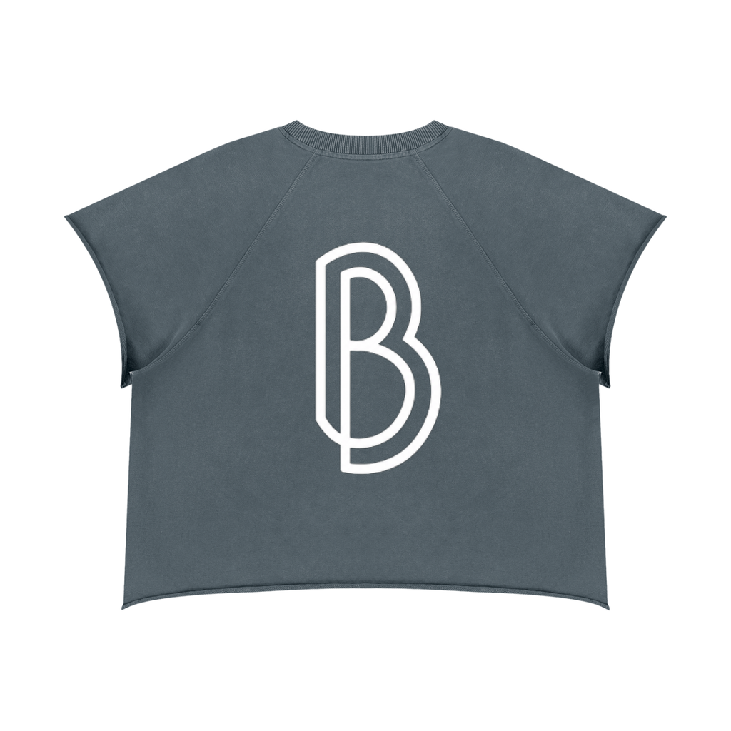 Vintage Wash Raw Edge T-Shirt