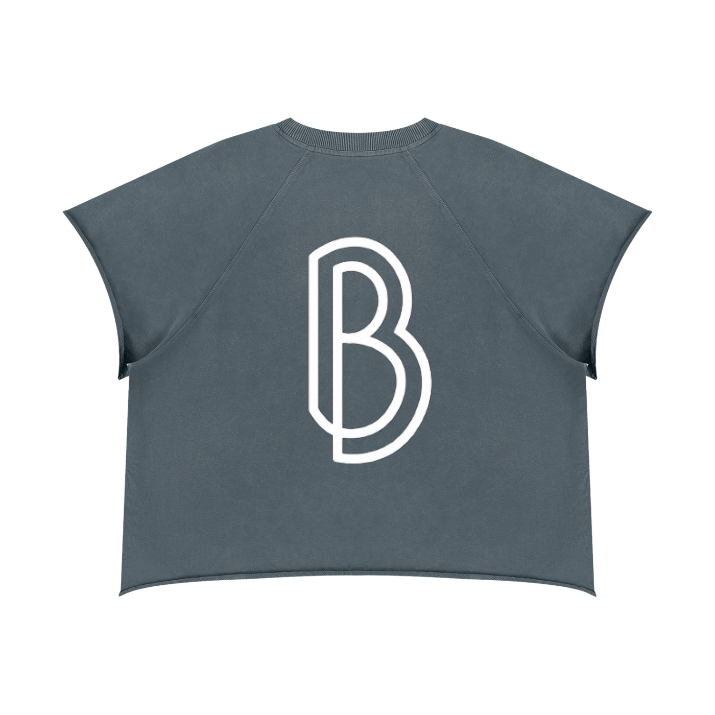 Vintage Wash Raw Edge T-Shirt