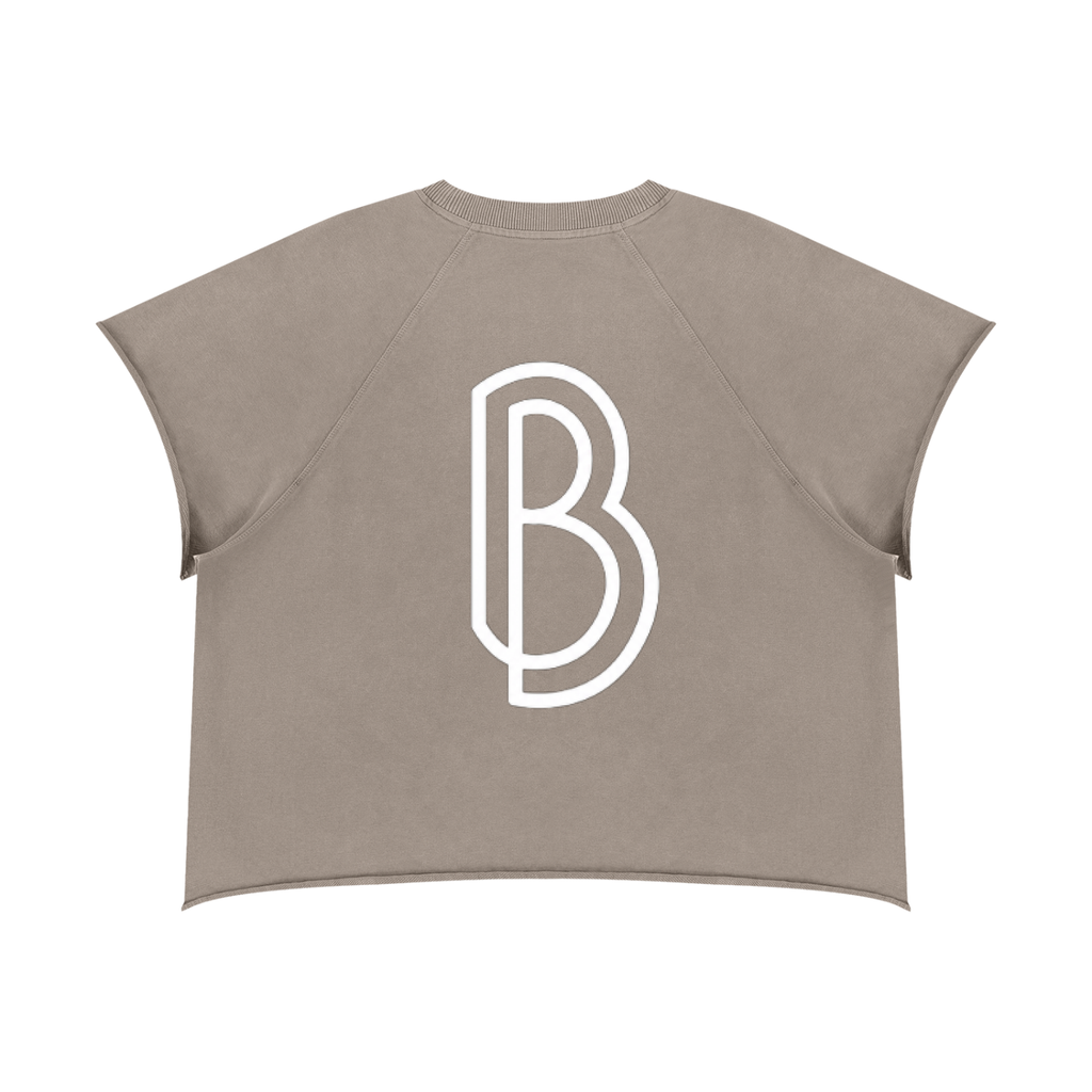 Vintage Wash Raw Edge T-Shirt