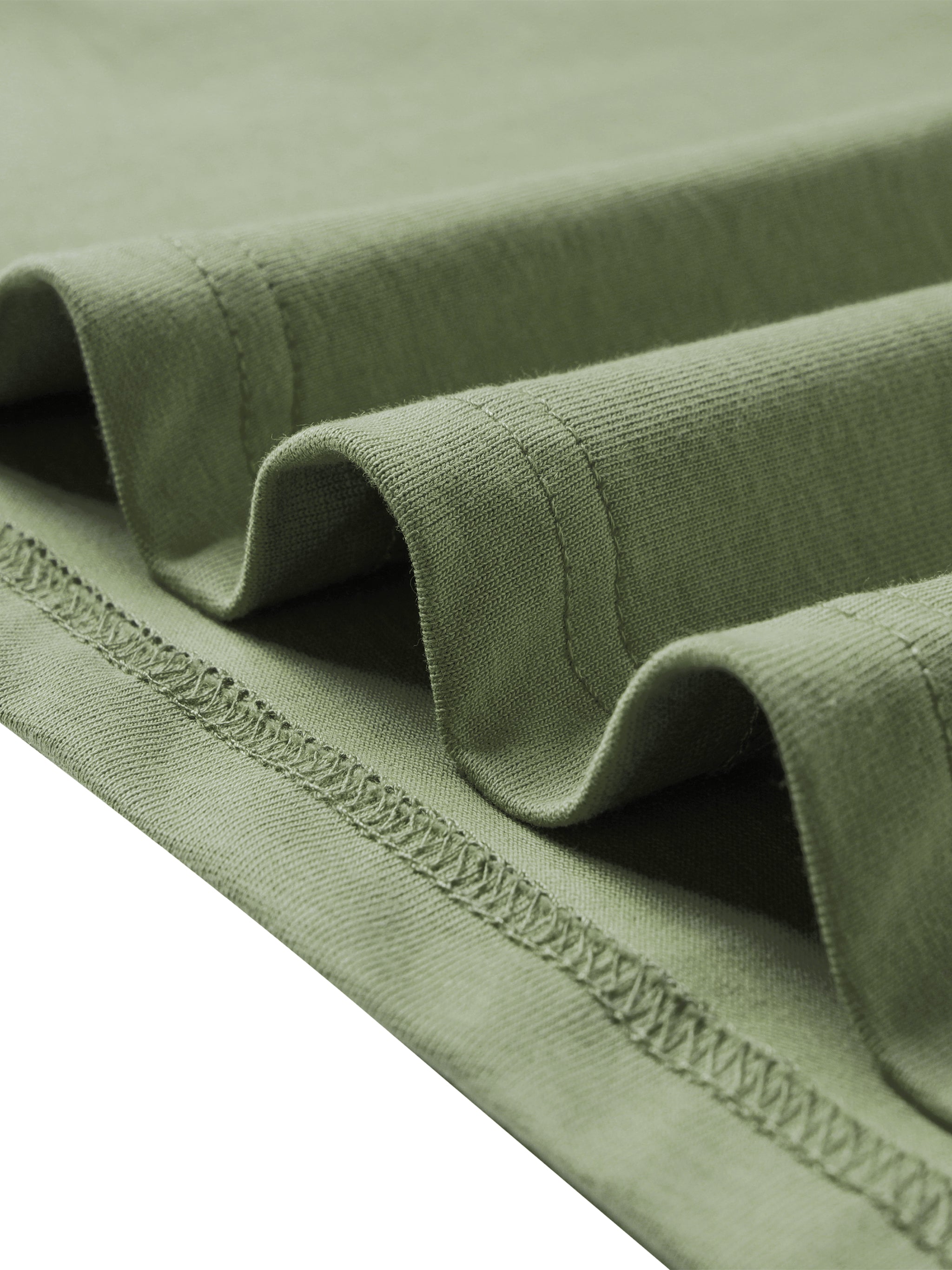 Men’s Oversized Cotton Tank Top fabric detail view 3