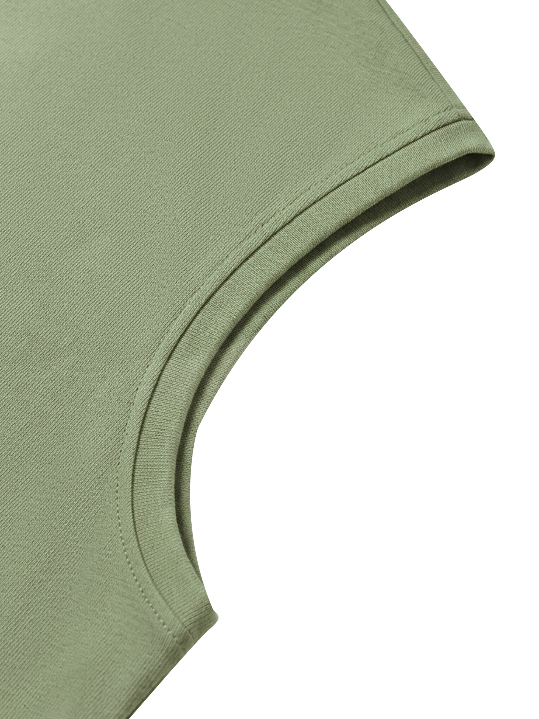Men’s Oversized Cotton Tank Top fabric detail view 4