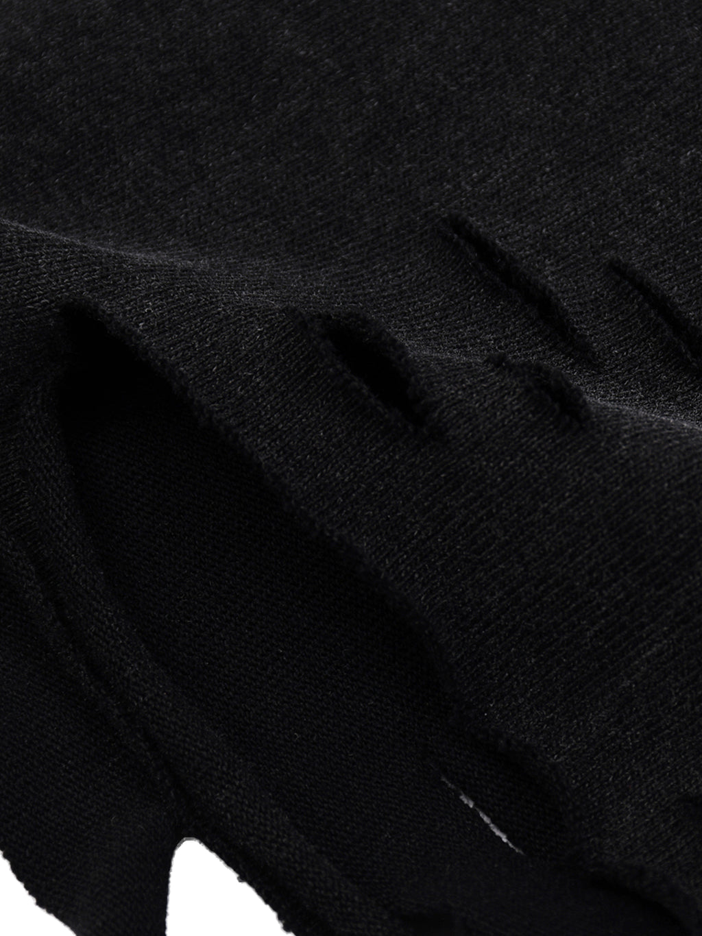 Snow Washed Raw-Hem Tank Top fabric detail view 5