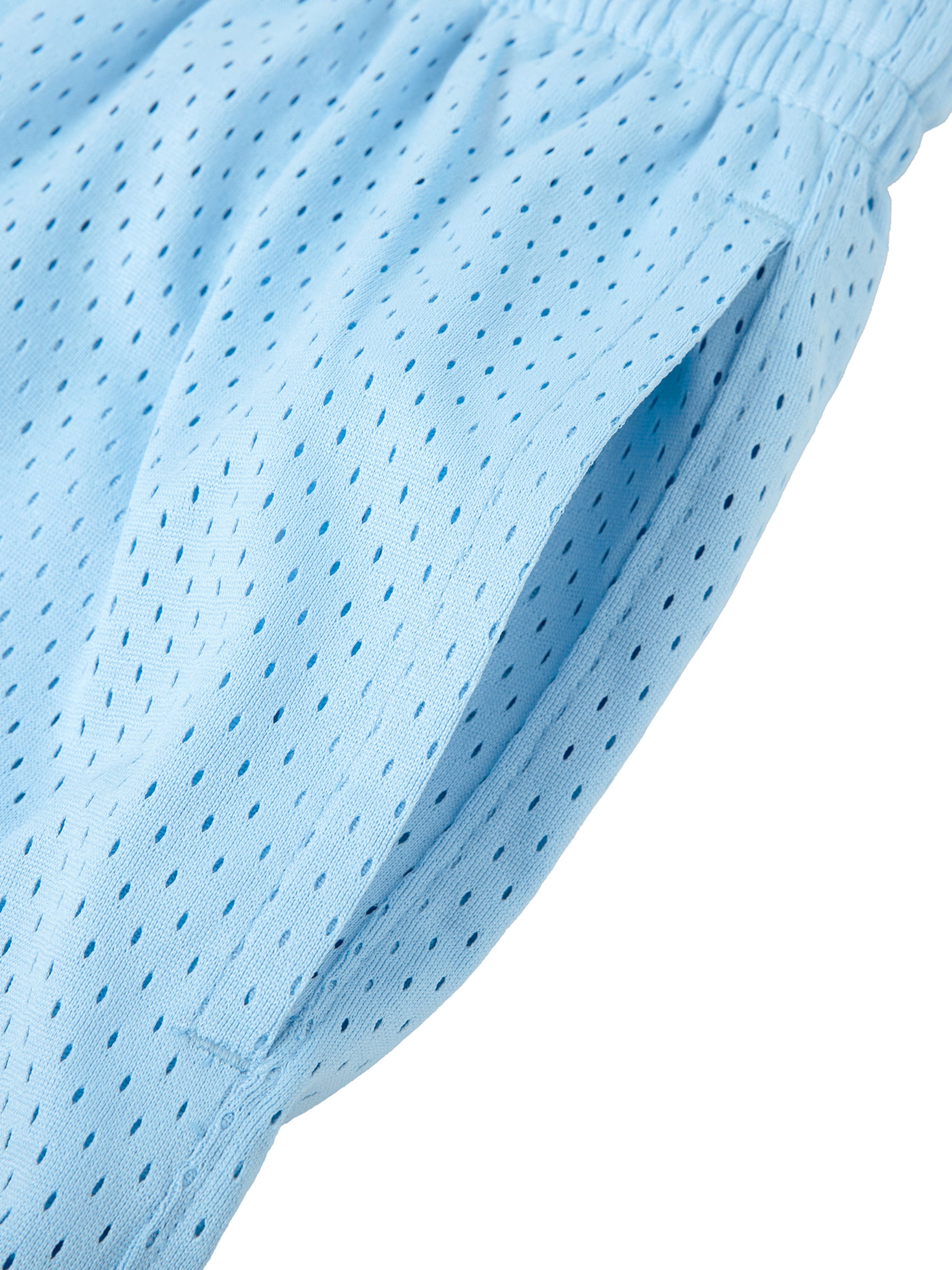 Mesh Drawstring Shorts fabric detail view 3