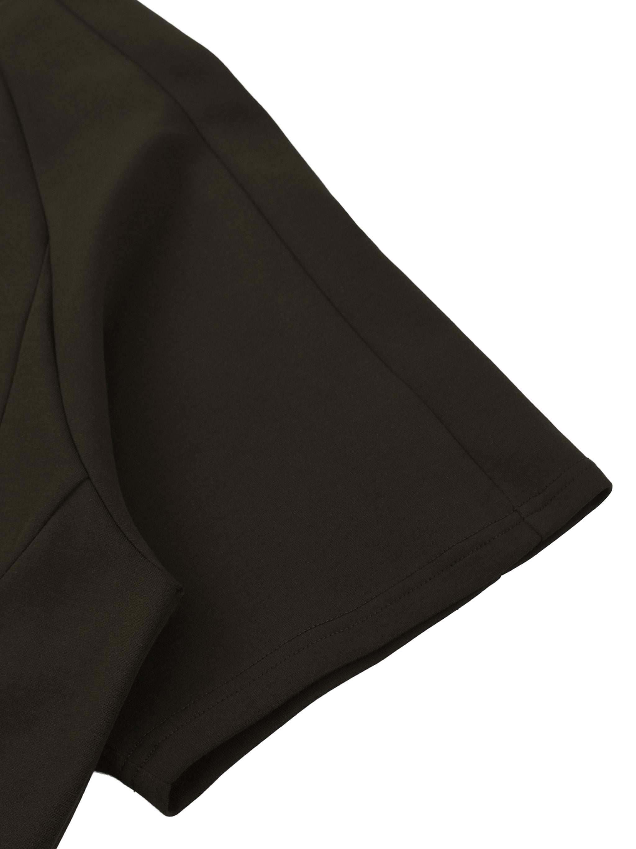 Oversized Paneled Raglan T-Shirt fabric detail view 1