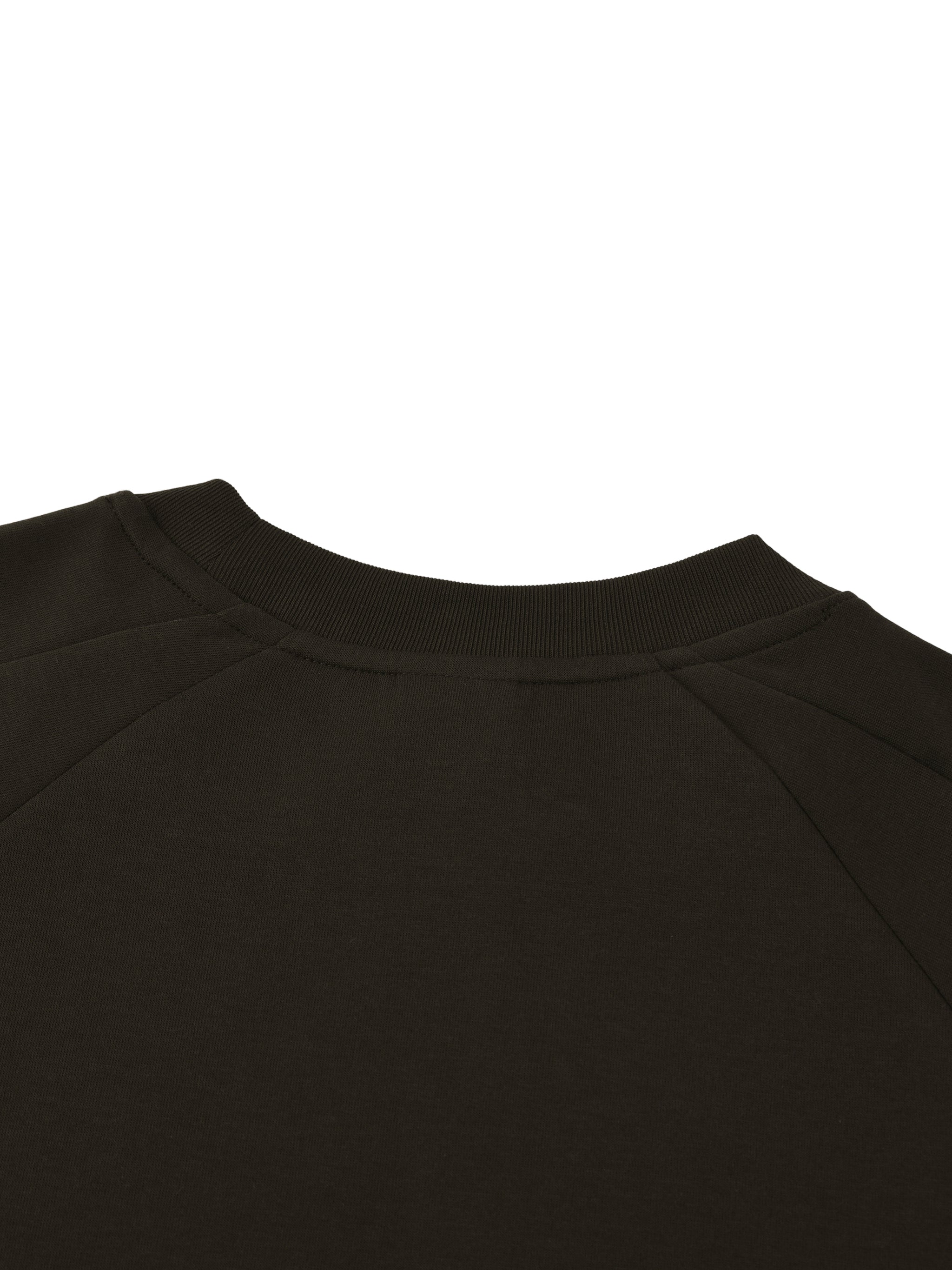 Oversized Paneled Raglan T-Shirt fabric detail view 2