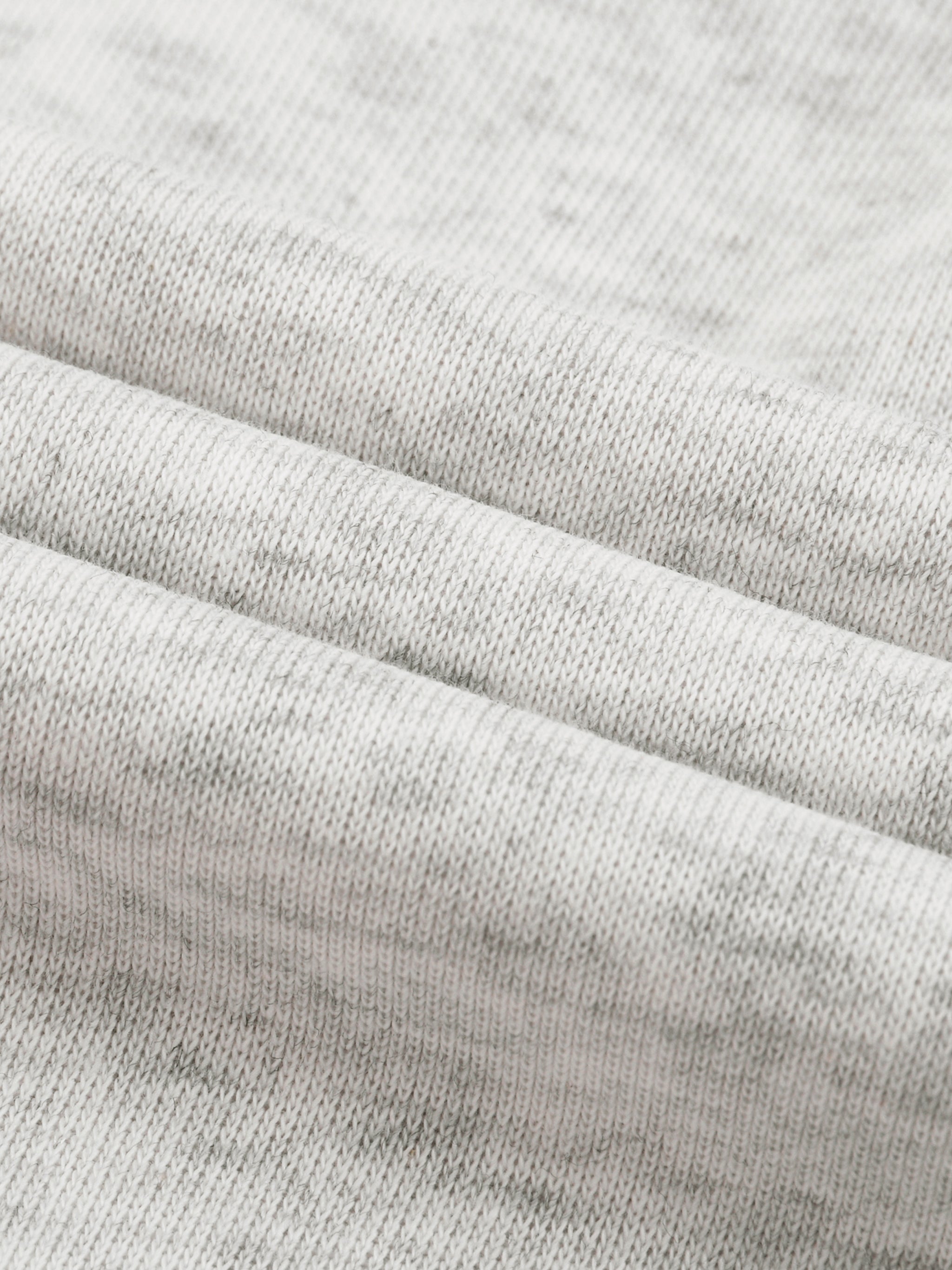 Boxy Gather-Hem Hoodie fabric detail view 4