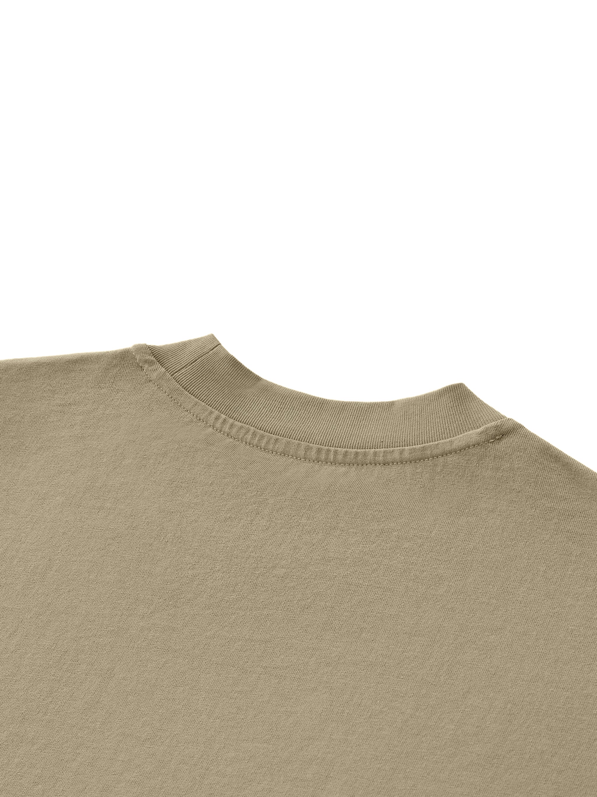 Oversized Drop Shoulder T-Shirt fabric detail view 3