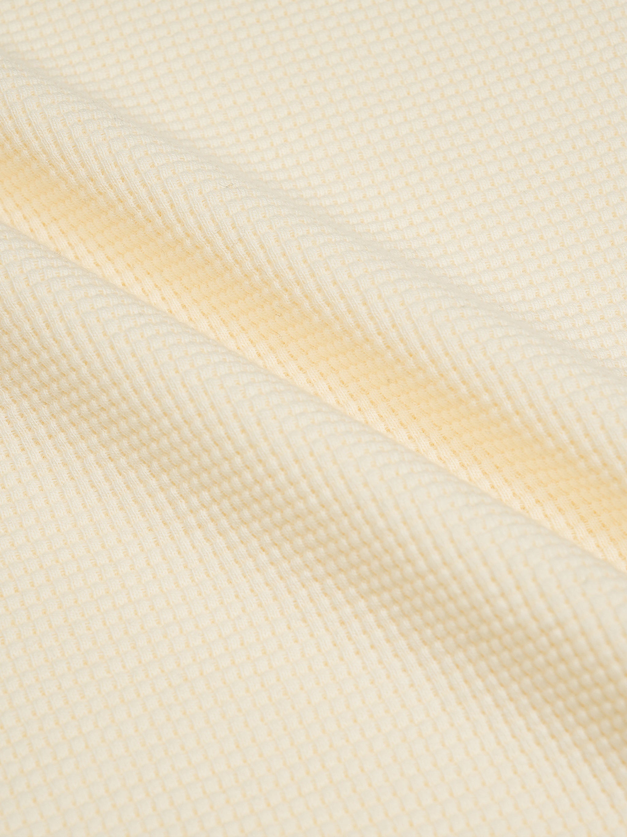 Waffle Raw Edge T-Shirt fabric detail view 5