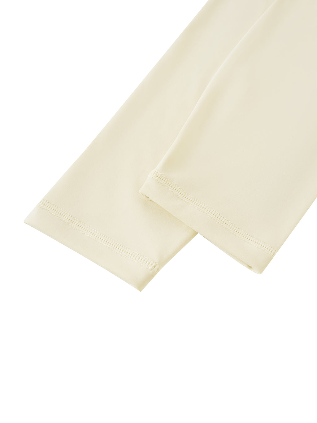 Women's Solid High Rise Leggings fabric detail view 4