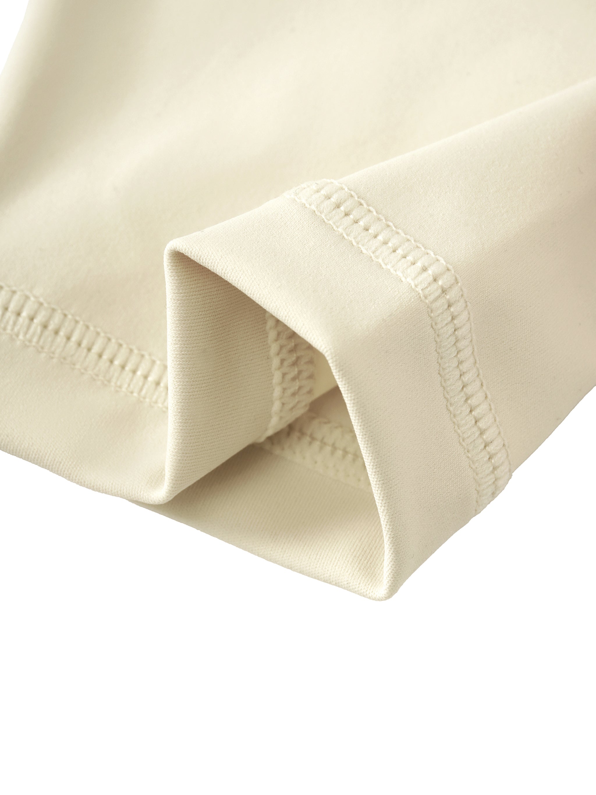 Women's Solid High Rise Leggings fabric detail view 6
