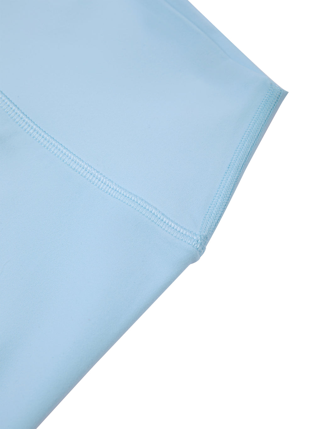 Women’s High Rise Yoga Shorts fabric detail view 4