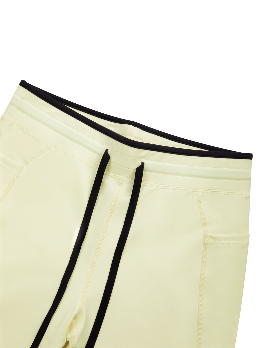Women’s Color Block Yoga Leggings fabric detail view 1