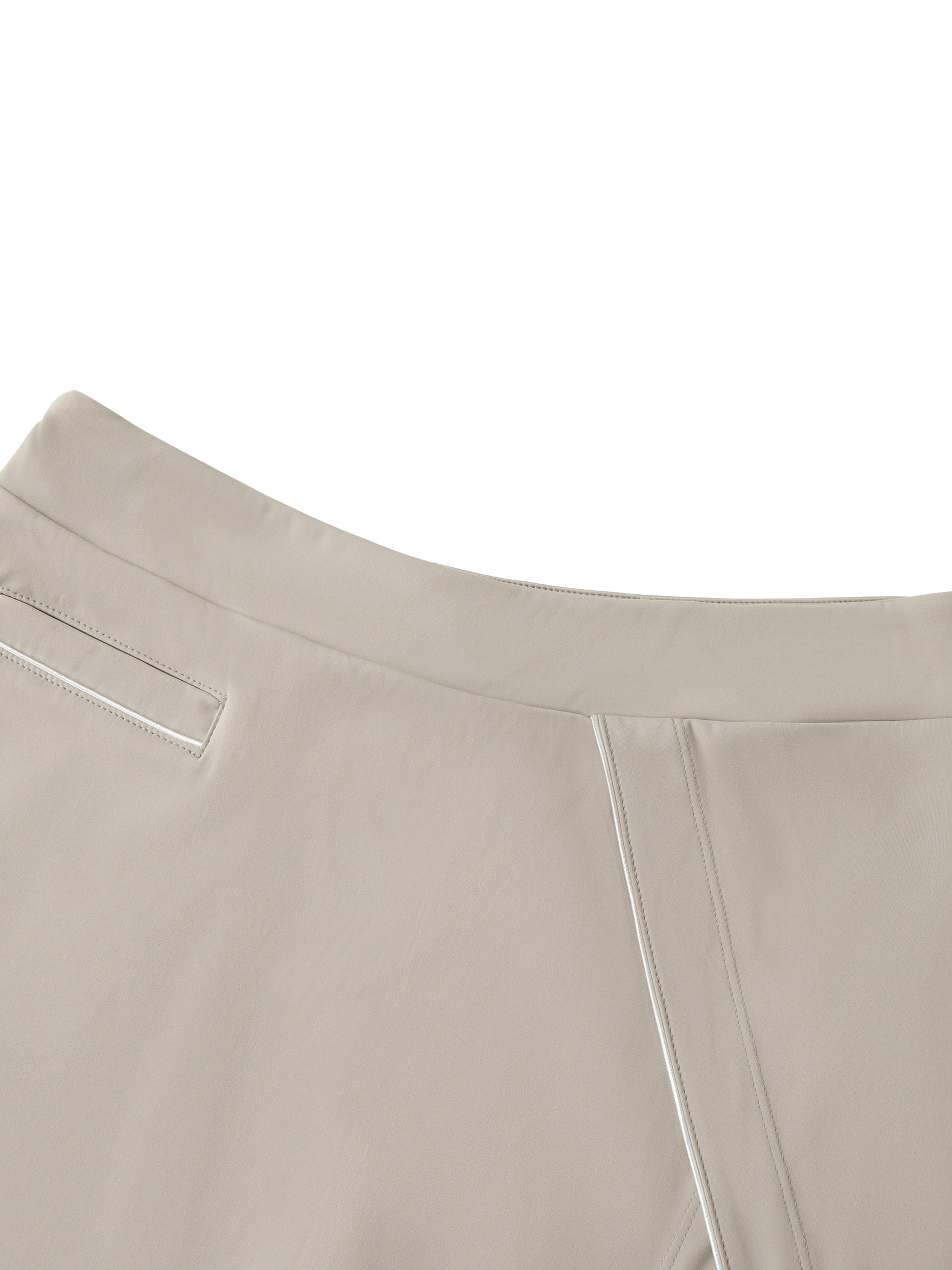 High-Waist Pocketed A-Line Skirt fabric detail view 1