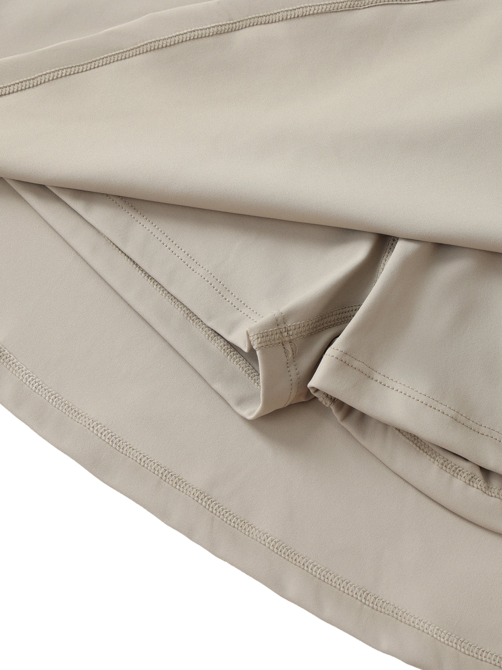 High-Waist Pocketed A-Line Skirt fabric detail view 4
