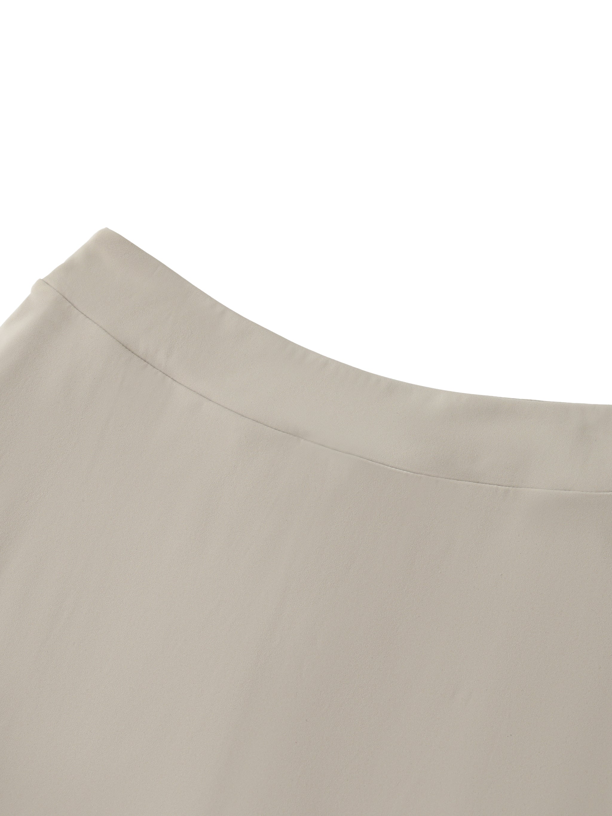 High-Waist Pocketed A-Line Skirt fabric detail view 5